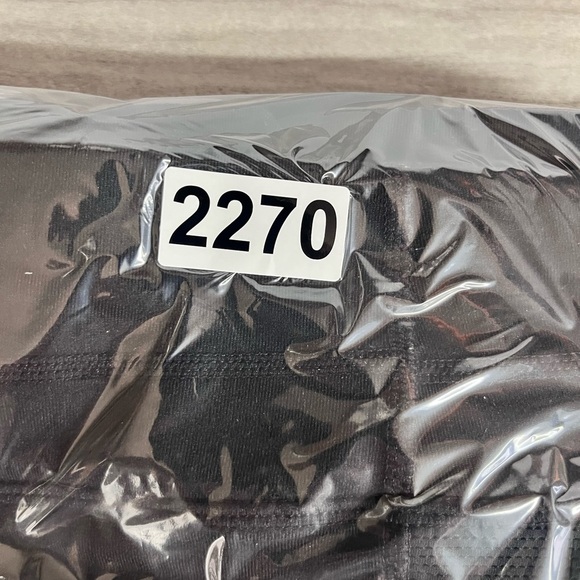 Athleta Be Free Reflective Leggings  Womens M Black Stretch Cute Running 2270 - Picture 7 of 7